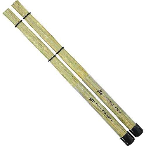 Meinl Percussion Lightweight Husk Brush with Adjustable Rings for Cajon & Drumset - Made in GERMANY｜Glomarket