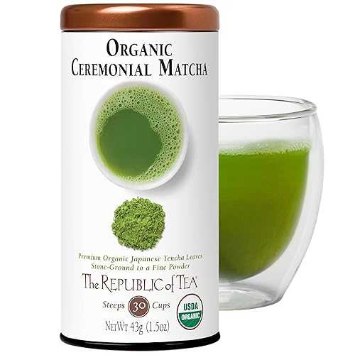 The Republic of Tea Organic Tea Matcha Powder, 2 Ounces / 25-30 Cups｜Glomarket 7,700円