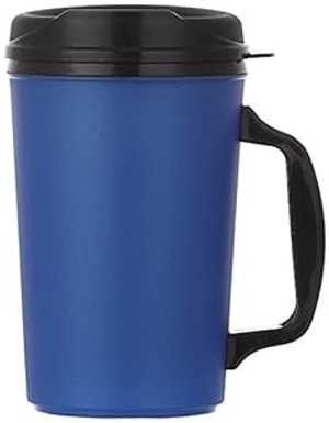 ThermoServ フォーム断熱マグ、20 オンス、パールダークブルー ThermoServ Foam Insulated Mug, 20-Ounce, Pearl Dark Blue