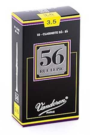 Vandoren CR5035 Bb クラリネット 56 Rue Lepic リード強度 3.5; 10個入りボックス Vandoren CR5035 Bb Clarinet 56 Rue Lepic Reeds Strength 3.5; Box of 10 8,014円