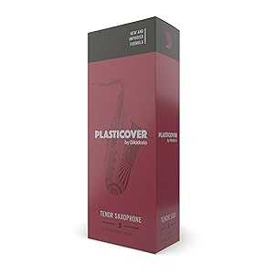 D'Addario Rico Plasticover Tenor Saxophone Reeds - Tenor Sax Reeds, Strength 2.5, 5-pack
