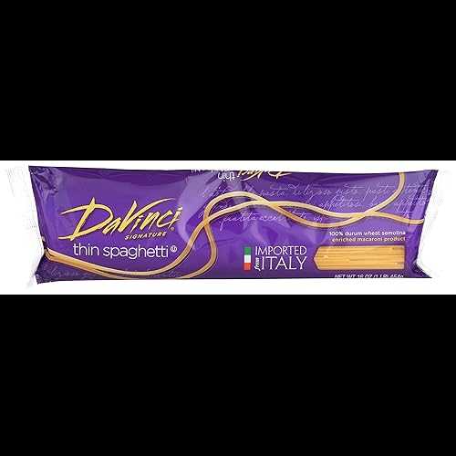 DaVinci Signature、細いスパゲッティ、16 オンスの再密封可能なバッグ (20 個パック) DaVinci Signature, Thin Spaghetti, 16 Ounce Resealable Bags (Pack of 20)｜Glomarket