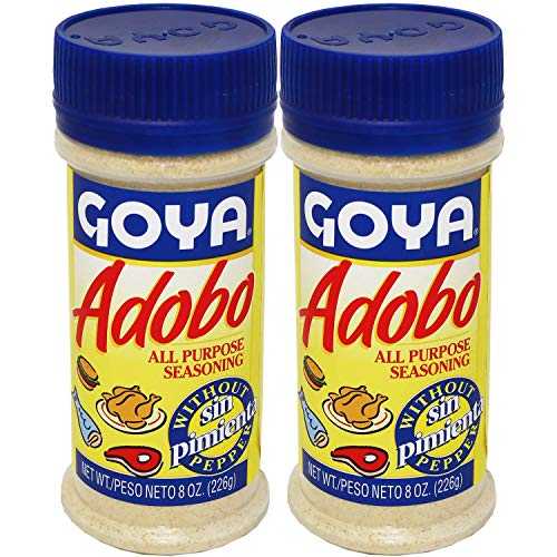 ゴヤ アドボ シーズニング ペッパーなし 8オンス 万能調味料 - シン ピメンタ (2個) Goya Adobo Seasoning Without Pepper 8oz All Purpose Seasoning - Sin Pimenta (2 units)画像