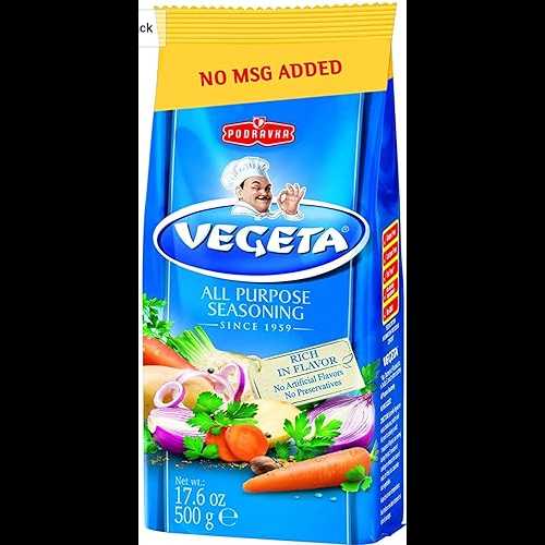 ベジータ万能調味料 ノンMSG 500g 4パック 4Pack Vegeta All Purpose Seasoning NO MSG 500g