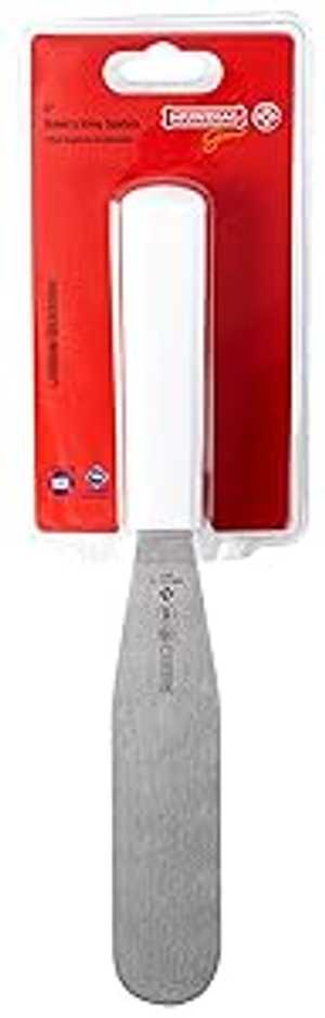 Mundial 5600 Series 6-inch Icing Spatula with White Handle