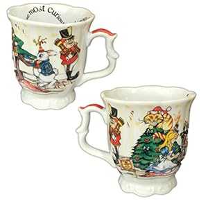 Paul Cardew 紅茶 珈琲 コップ アリスのクリスマス 公休日 紅茶 寄りあい 11 薬局衡オンス Paul Cardew Tea Coffee Mug Cup Alice\u0027s Christmas Holiday Tea Party 11 薬局衡オンス
