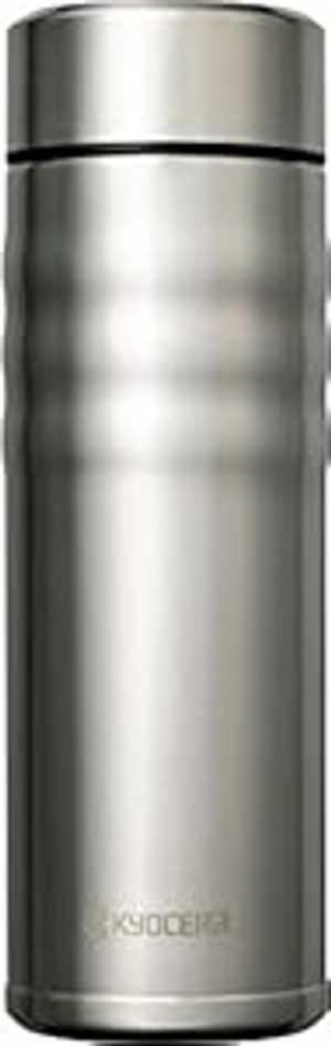 京セラ トラベルマグ 捻じれとっ始め付き添い人 17薬局衡オンス ステンレス鋼スチール写真 Kyocera Travel Mug with Twist Top, 17薬局衡オンス, Stainless Steel