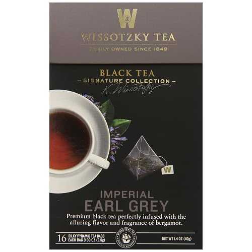 Wissotzky the Signature Collection Tea, Imperial Earl Grey, 16 Count (Pack of 6)｜Glomarket 8,222円