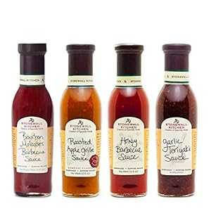 Stonewall Kitchen 4 ピース スイート グリルソース コレクション Stonewall Kitchen 4 Piece Sweet Grille Sauce Collection画像