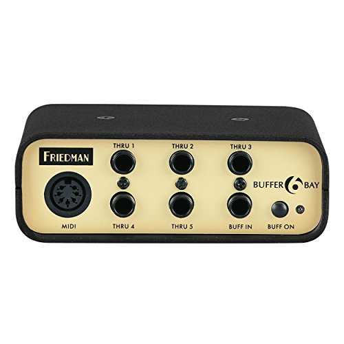 Friedman Amplification Buffer Bay 6 Ultra Transparent Buffer & Professional Patch Bay