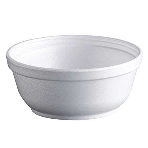 DART 8B20 8 薬局衡オンス Foam Bowl (Case of 1000) White