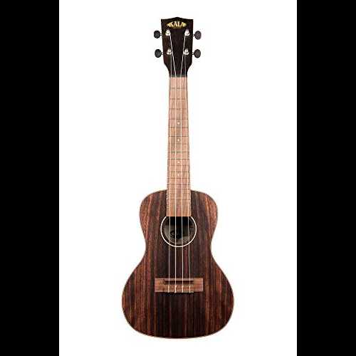 Kala、4弦ウクレレ、ナチュラル、コンサート (KA-EBY-C) Kala, 4-String Ukulele, Natural, Concert (KA-EBY-C)