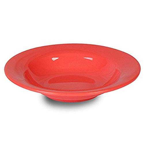 Yanco MS-5712RD Mile Stone Soup Bowl, 12 OZ Capacity, 1.25\