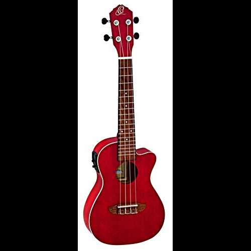 Ortega Guitars EARTH SERIES ウクレレ 右 (RUFIRE-CE) Ortega Guitars EARTH SERIES Ukulele, Right (RUFIRE-CE)