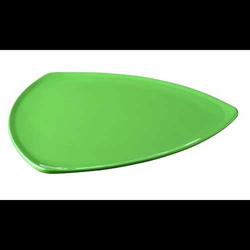 GET 三角ディナープレート 12インチ フォレストグリーン TP-12-FG (12枚セット) GET TP-12-FG Triangular Dinner Plate, 12\", Forest Green (Set of 12)