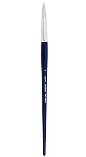 Silver Brush Limited 190010 Bristlon Round Acrylic and Oil Brush, Size 10, Long Handle 文房具・事務用品-画材-その他