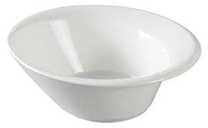 Yanco SH-408 8\" Salad Bowl, 18 薬局衡オンス Capacity, Porcelain, Bone White, Pack of 24"