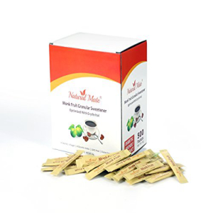 ナチュラルメイトモンクフルーツ甘味料パケット、500カウント（2グラム/パケット）| 1パック Natural Mate Monk Fruit Sweetener Packets, 500 Count (2 grams/packet) | 1 Pack画像