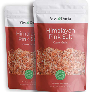Viva Doria ヒマラヤ ピンク ソルト、クリスタル ソルト、粗塩、4 ポンド (数量: 2、2 ポンド袋) 認定された本物のヒマラヤ ソルト グラインダー詰め替え用 Viva Doria Himalayan Pink Salt, Crystal Salt, Coarse Salt, 4 lb (Qty: 2, 2画像