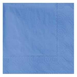 Hoffmaster 180344 Beverage Napkin, Regal Embossed, 2-Ply, 1/4 Fold, 9-1/2\" Length x 9-1/2\"" Width, Marina (4 Packs of 250)"