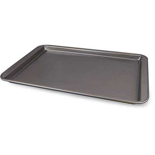 Ecolution BakeIns ベーキングクッキーシート、17 1/4インチ x 11 1/2インチ、グレー Ecolution BakeIns Baking Cookie Sheet, 17 1/4\