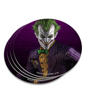 GRAPHICS & MORE Batman Arkham Asylum Video Game Joker Novelty Coaster Set画像