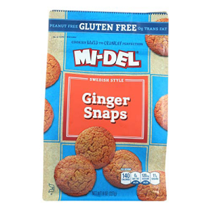 入荷予定 トラスト Mi-Del Midel Ginger Snaps Gluten Free - Case of 8 oz comcoleasing.com comcoleasing.com