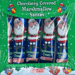 チョコレートで覆われたマシュマロサンタ Chocolate Covered Marshmallow Santas画像