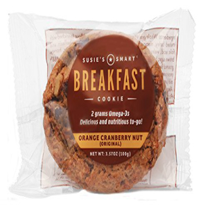 格安新品 61%OFF Susie's Smart Breakfast Cookie Orange Cranberry Nut Healthy Omega-3s and Protein Rich Soft Chewy Home-baked 3.57 Ounce Pack of 18 gnusolaris.org gnusolaris.org