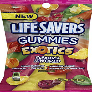 定番人気！ スペシャルオファ lifesavers LIFE SAVERS Exotics Gummy Candy 7 oz Bag ishimbay-news.ru ishimbay-news.ru