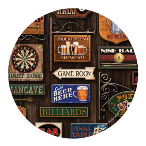 サースティストーンドリンクコースターセット、ゲームルームラウンド Thirstystone Drink Coaster Set, Game Room Round画像