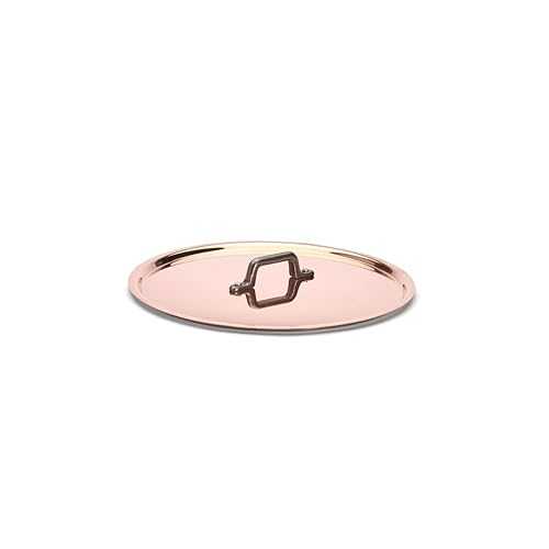 De Buyer INOCUIVRE Copper Stainless Steel Lid 11-Inch with a cast iron handle｜Glomarket