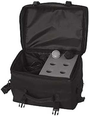 オンステージ MB7006 6 スペースマイクとアクセサリーバッグ OnStage On-Stage MB7006 6-Space Microphone and Accessory Bag|Glomarket