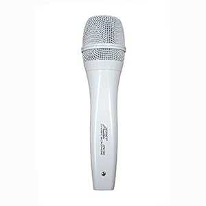 Audio 2000s APM1069 ダイナミック ボーカル ホワイト マイク (オン/オフ スイッチなし) Audio 2000s APM1069 Dynamic Vocal White Microphone Without On/Off Switch
