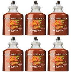 スカイバレー シラチャーソース、18.5オンス、6パック（スパイスレベル：ホット） Sky Valley Sriracha Sauce, 18.5 Ounce, 6-Pack (Spice Level: Hot)画像
