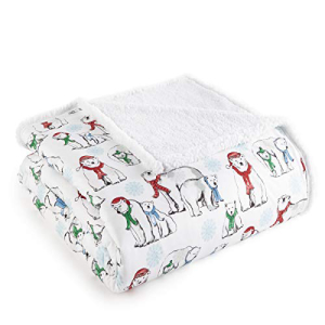 9747円 【SALE／55%OFF】 9747円 年末のプロモーション特価 Thermee Micro Flannel Sherpa Blanket North Pole King