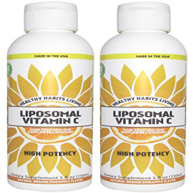 8241円 【完売】 8241円 期間限定お試し価格 リポソームビタミンC-非GMOヒマワリリポソームを使用した米国製-30x 1 000 mgサービング 2 Healthy Habits Living Liposomal Vitamin C - Made in The USA with Non-GMO Sunflower Liposomes 30 x mg Servings