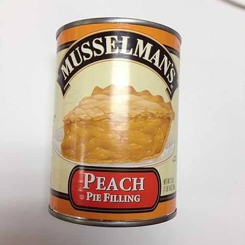 ムッセルマンのピーチパイ 2缶入りパック Musselmans Musselman's Peach Pie Filling Pack of 2 Cans