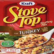 Kraft, Stove Top Stuffing Mix, Turkey, 120g/4.2oz., {Imported from Canada}