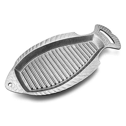 Wilton Armetale グルメ グリルウェア グリルパン、魚、18.5 インチ x 8-1/2 インチ - Wilton Armetale Gourmet Grillware Grilling Pan, Fish, 18.5-Inch by 8-1/2-Inch -｜Glomarket