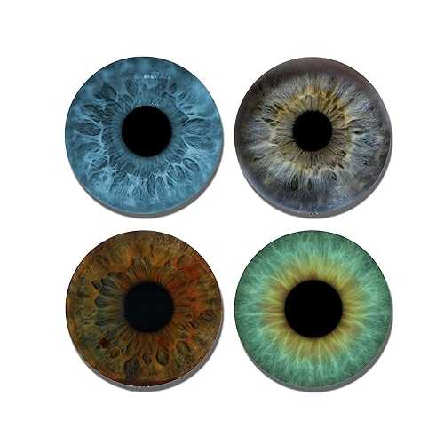 ドリンクコースター ? アソートアイボールカラー ? 4 ピースセット ネオプレン ? ファブリックトップ Neurons Not Included Drink Coasters - Assorted Eyeball Colors - 4 Piece Set Neoprene - Fabric Top