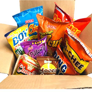 ワールドフードミッションクラシックフィリピーノスナックボックス（バラエティ1、9個） World Food Mission Classic Filipino Snacks Box (Variety 1, 9 pieces)画像
