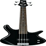 Ibanez 4 弦ベースギター、右、ブラック (GSR100EXBK) Ibanez 4 String Bass Guitar, Right, Black (GSR100EXBK)