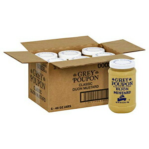 グレー Poupon クラシック ディジョン マスタード 6 ケース 48 オンス Kraft Grey Poupon Classic Dijon Mustard 6 Case 48 Ounce