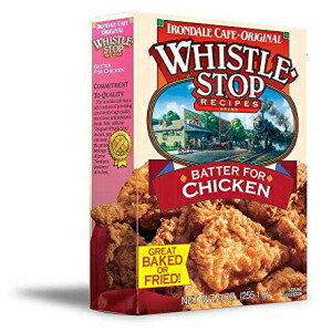WhistleStop Cafe のオリジナルレシピ チキン ベイクドまたはフライド用バッターミックス (1箱) Irondale Cafe Original Whistle Stop Recipes Original WhistleStop Cafe Recipes Batter Mix for Chicken, Baked or Fried (1 Box)画像