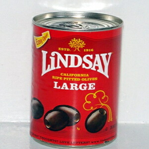 Lindsay 種なしオリーブ、ブラック、ホール、ラージ、6 オンス、(3 個パック) Lindsay Pitted Olives, Black, Whole, Large, 6 Oz., (Pack of 3)画像