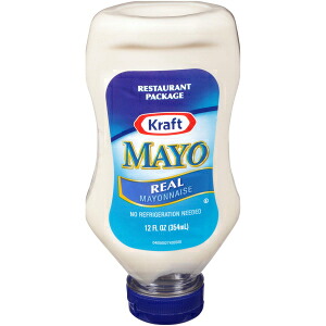Kraft Mayo Real Mayonnaise, 12 Fl Oz, Pack of 12 HEINZ Kraft Mayo Real Mayonnaise, 12 Fl Oz, Pack of 12