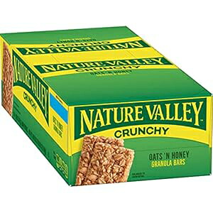 Nature Valley Crunchy Granola Bars, Oats 'n Honey, 36 Bars, 26.82 OZ (18 Pouches)