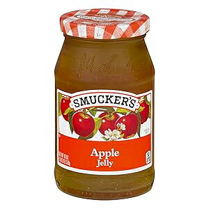 Smucker's, Apple Jelly, 18oz Glass Jar (Pack of 2)