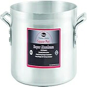 Winco USA Super Aluminum Sauce Pot, Heavy Weight, 8 Quart, Aluminum